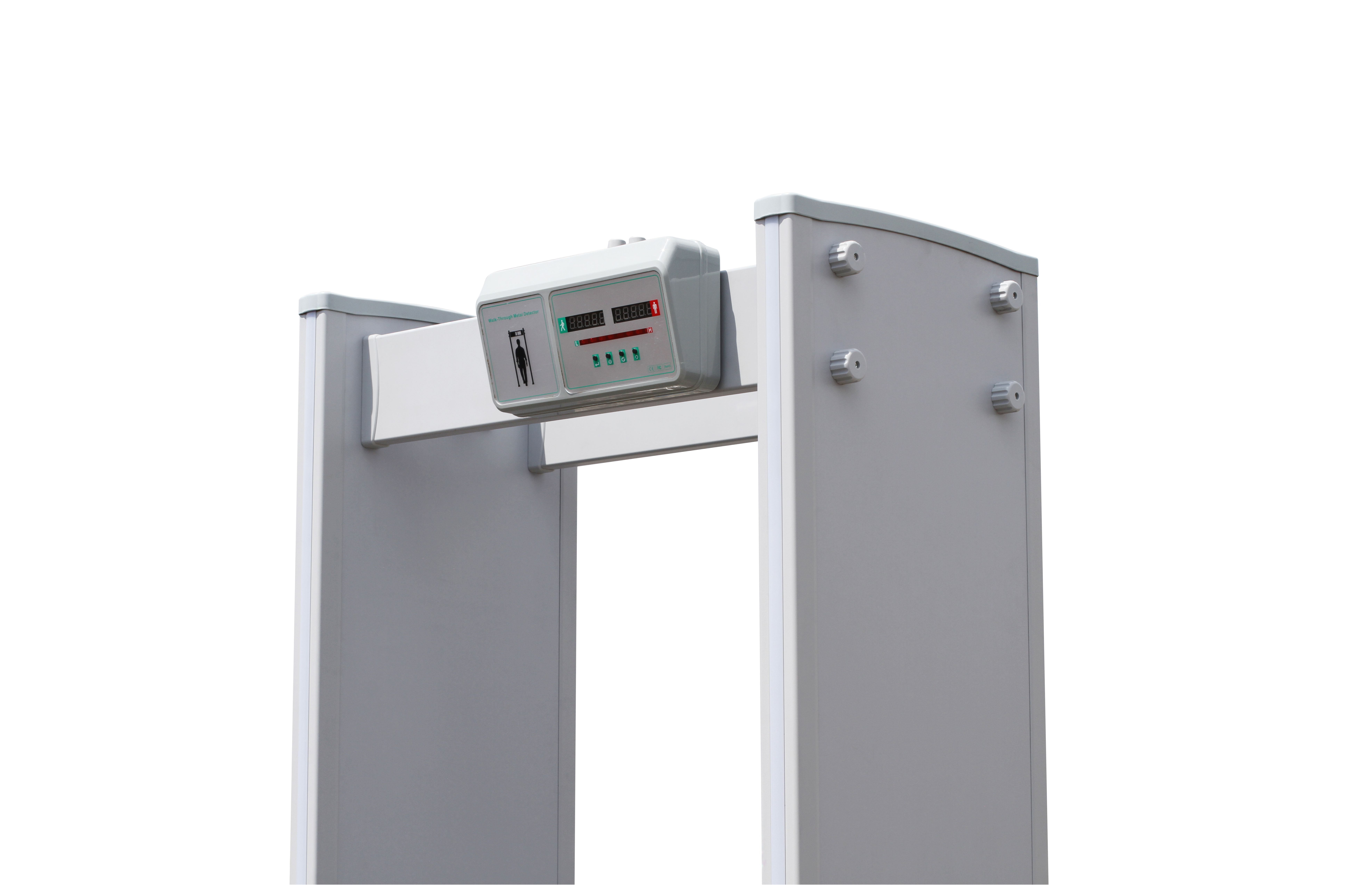 arco detector de metales del marco de la puerta de seguridad del aeropuerto