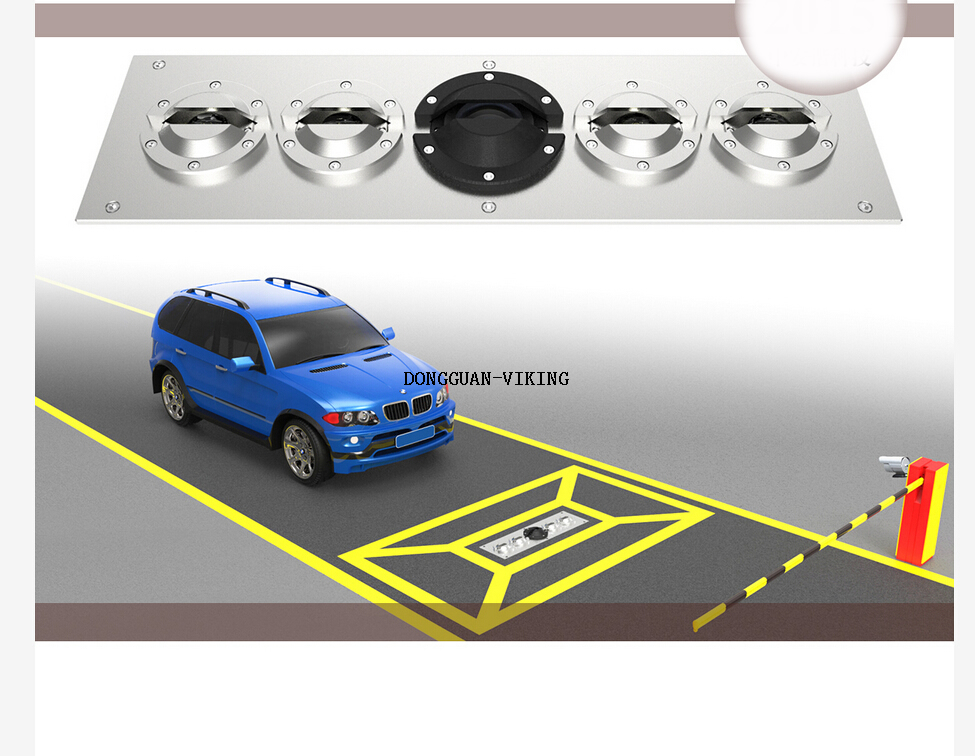 Estilo móvil bajo Sistema de detección de inspección de vigilancia de vehículos 