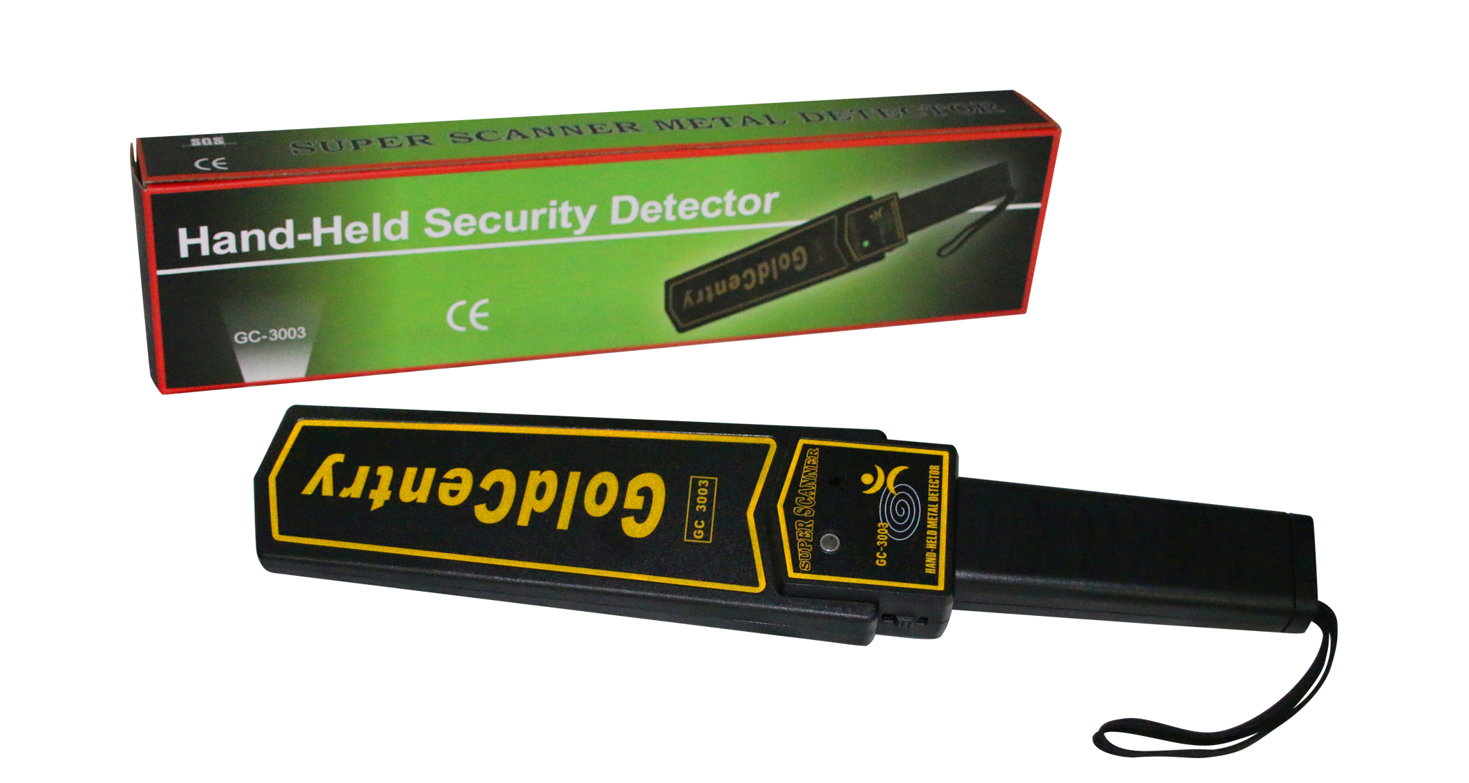 Detector de metales de mano de seguridad